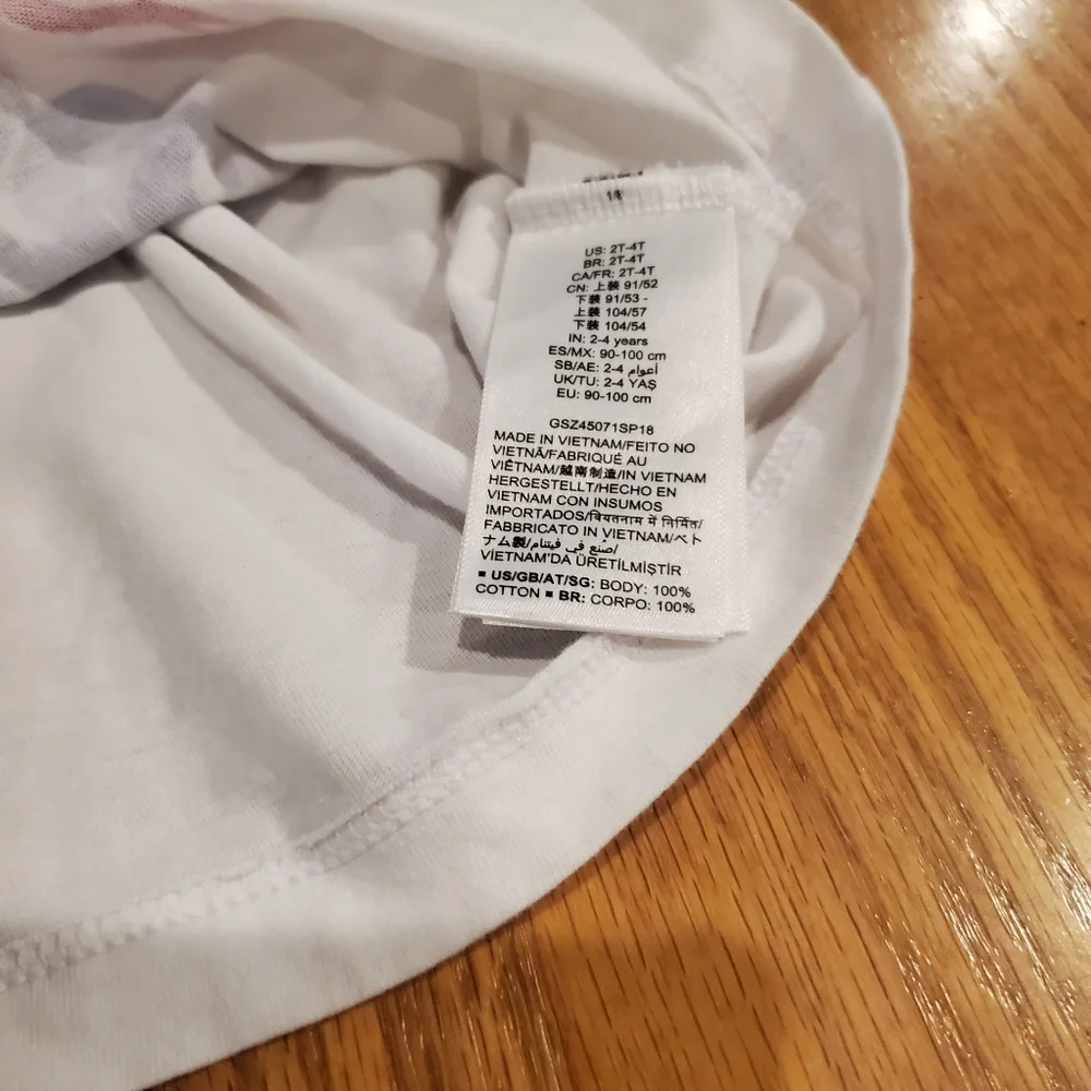 Unicorn Tee Shirt 3T Spotted Zebra - Picture 8 of 9